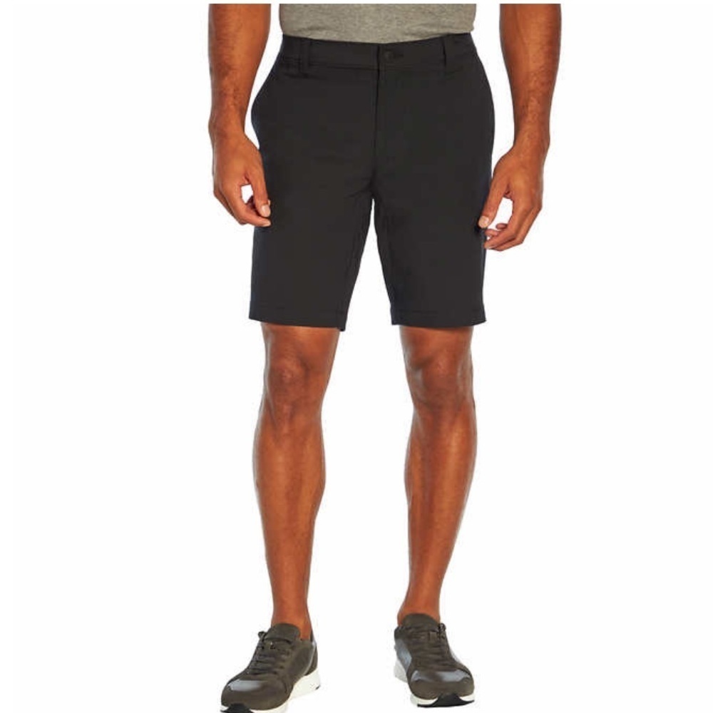 Banana Republic flat front men short black size:36